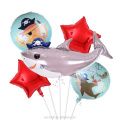 5pcs Party Set Happy Birthday Ballons